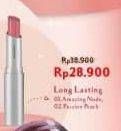 Promo Harga Azzura Long Lasting Lipstick 01 Amazing Nude, 05 Passionate Pink 3 gr - Alfamart