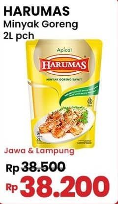 Promo Harga Harumas Minyak Goreng 2000 ml - Indomaret