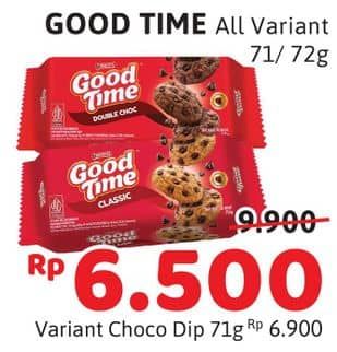 Promo Harga Good Time Cookies Chocochips All Variants 71 gr - Alfamidi