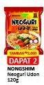 Promo Harga Nongshim Noodle Neoguri Udon 120 gr - Alfamart