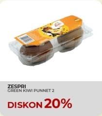 Promo Harga Kiwi Green Zespri 2 pcs - Yogya