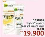 Promo Harga GARNIER Light Complete Tone Up Cream 15 ml - Alfamidi