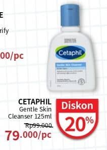 Promo Harga Cetaphil Gentle Skin Cleanser 125 ml - Guardian