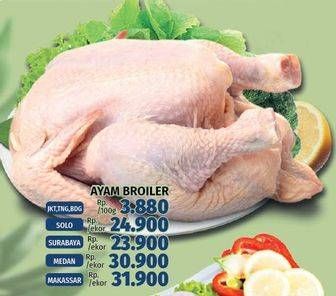 Promo Harga Ayam Broiler per 100 gr - LotteMart