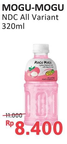 Promo Harga Mogu Mogu Minuman Nata De Coco All Variants 320 ml - Alfamidi