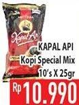 Promo Harga Kapal Api Kopi Bubuk Special Mix per 10 sachet 25 gr - Hypermart