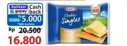 Promo Harga Kraft Singles Cheese Extra 120 gr - Alfamart
