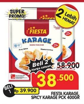 Promo Harga Fiesta Karage  - Superindo