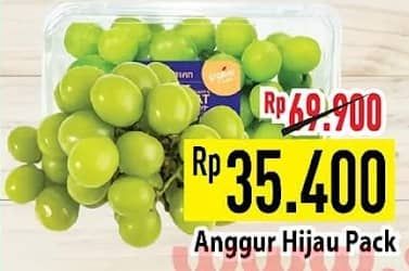 Promo Harga Anggur Hijau  - Hypermart