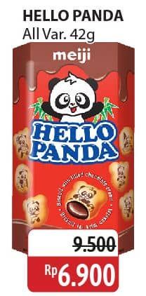 Promo Harga Meiji Hello Panda Biscuit All Variants 45 gr - Alfamidi
