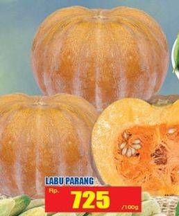 Promo Harga Labu Parang per 100 gr - Hari Hari