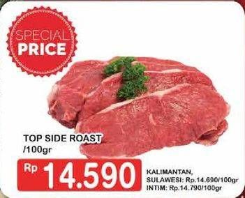 Promo Harga Daging Topside Sapi Roast per 100 gr - Hypermart