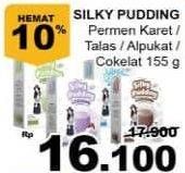 Promo Harga SILKY PUDDING Puding Bertekstur Lembut Bubble Gum, Taro, Avocado, Chocolate 155 gr - Giant