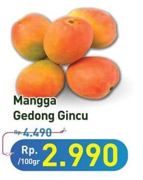 Promo Harga Mangga Gedong Gincu per 100 gr - Hypermart