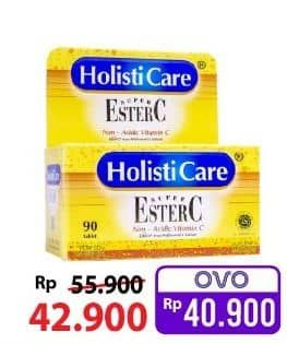 Promo Harga Holisticare Super Ester C 30 pcs - Alfamart