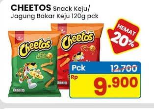 Promo Harga Cheetos Sticks Keju, Jagung Bakar Keju 120 gr - Indomaret