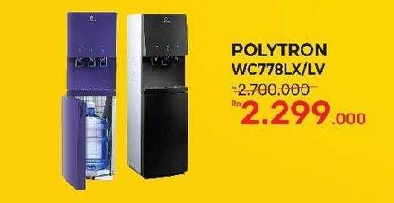 Promo Harga Polytron PWC778 Dispenser  - Yogya