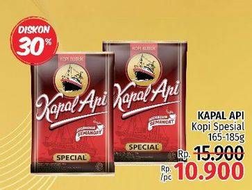 Promo Harga Kapal Api Kopi Bubuk Special 165 gr - LotteMart