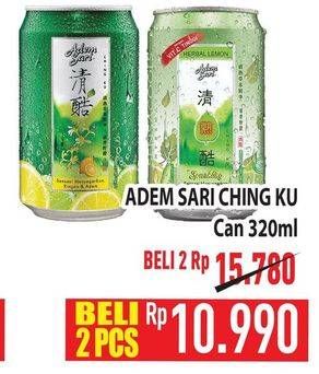 Promo Harga Adem Sari Ching Ku 320 ml - Hypermart