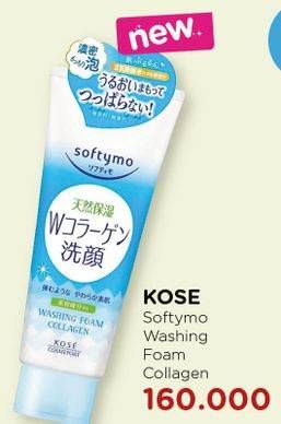 Promo Harga SOFTYMO Washing Foam Collagen  - Watsons