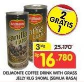 Promo Harga Del Monte Latte All Variants per 2 kaleng 240 ml - Superindo