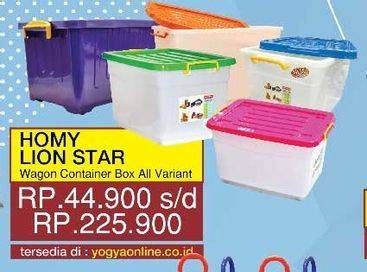 Promo Harga Homy/Lion Star Wagon Container  - Yogya
