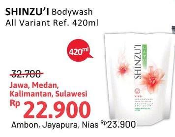 Promo Harga Shinzui Body Cleanser All Variants 420 ml - Alfamidi