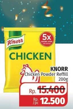 Promo Harga KNORR Chicken Powder 200 gr - Lotte Grosir