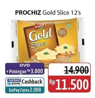 Promo Harga Prochiz Gold Slices 156 gr - Alfamidi