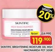 Promo Harga Skintific MSH Niacinamide Brightening Moisture Gel 30 gr - Superindo