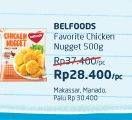 Promo Harga BELFOODS Nugget 500 gr - Alfamidi