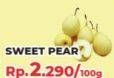 Promo Harga Pear Sweet per 100 gr - Yogya