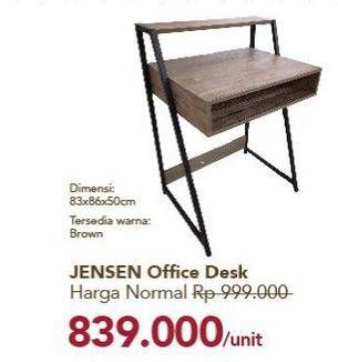 Promo Harga Jensen Office Desk  - Carrefour