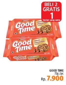 Promo Harga GOOD TIME Cookies Chocochips 72 gr - LotteMart