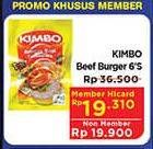 Promo Harga KIMBO Smoked Beef 200 gr - Hypermart