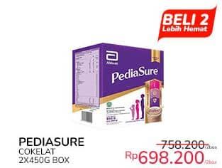 Promo Harga Pediasure Triplesure Cokelat 900 gr - Indomaret