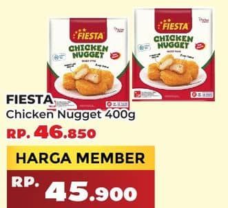 Promo Harga Fiesta Naget Chicken Nugget 500 gr - Yogya