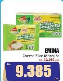 Promo Harga Emina Cheese Slice Mozza 75 gr - Hari Hari