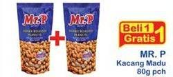Promo Harga MR.P Peanuts Honey Roasted 80 gr - Indomaret