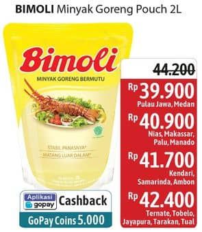 Promo Harga Bimoli Minyak Goreng 2000 ml - Alfamidi