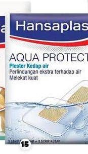 Promo Harga HANSAPLAST Plester Aqua Protect 6 pcs - Guardian