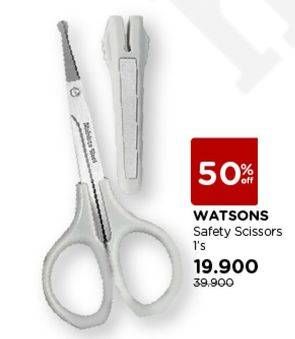 Promo Harga WATSONS Safety Scissors  - Watsons