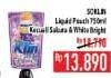 Promo Harga SO KLIN Liquid Detergent Power Clean Action White Bright, + Softergent Soft Sakura 750 ml - Hypermart