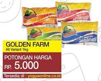 Promo Harga GOLDEN FARM French Fries All Variants 1 kg - Yogya