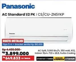 Promo Harga Panasonic CS/CU-ZN5YKP  - COURTS