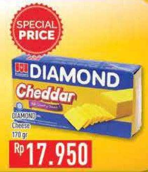 Promo Harga DIAMOND Keju Cheddar 170 gr - Hypermart