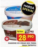 Promo Harga DIAMOND Ice Cream 700 ml - Superindo