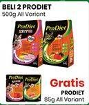 Promo Harga PRODIET Makanan Kucing All Variants per 2 pouch 500 gr - Alfamidi