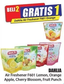 Promo Harga DAHLIA Air Freshener Lemon, Orange, Apple, Cherry Blossom, Fruit Punch  - Hari Hari