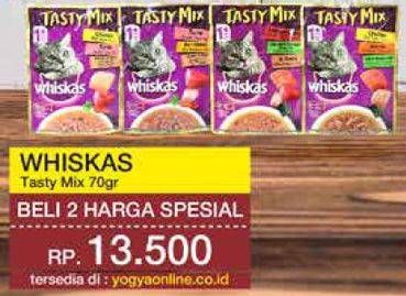 Promo Harga WHISKAS Tasty Mix 70 gr - Yogya
